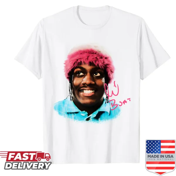 Illustrated shirt inspired by Lil Yachty's unique hip-hop style