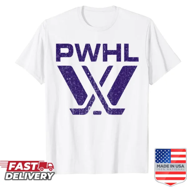 Vintage shirt honoring PWHL Minnesota Frost women's hockey