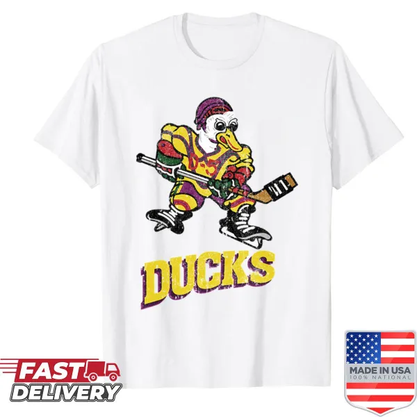 Oversized Ducks jersey shirt with retro design