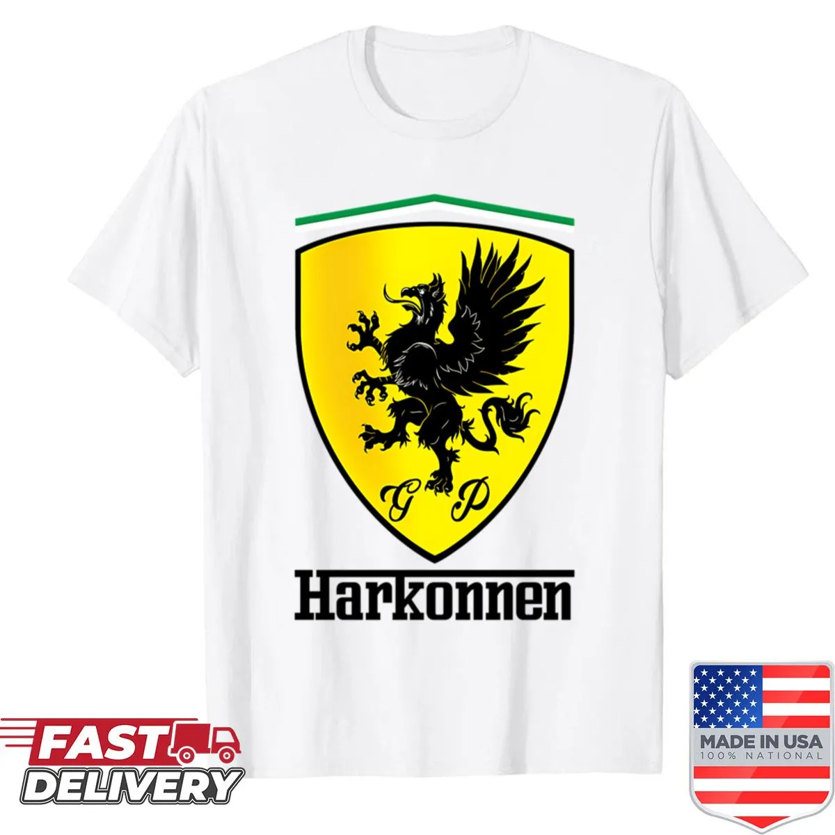 Dune sports car graphic on a stylish shirt