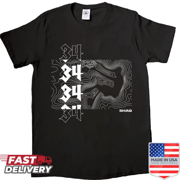 Dunkman Number 34 graphic shirt depicting basketball action