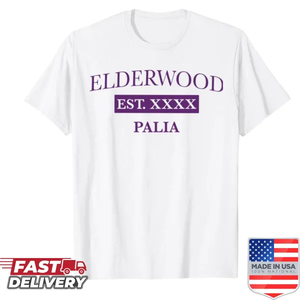 Vintage Elderwood sport logo shirt