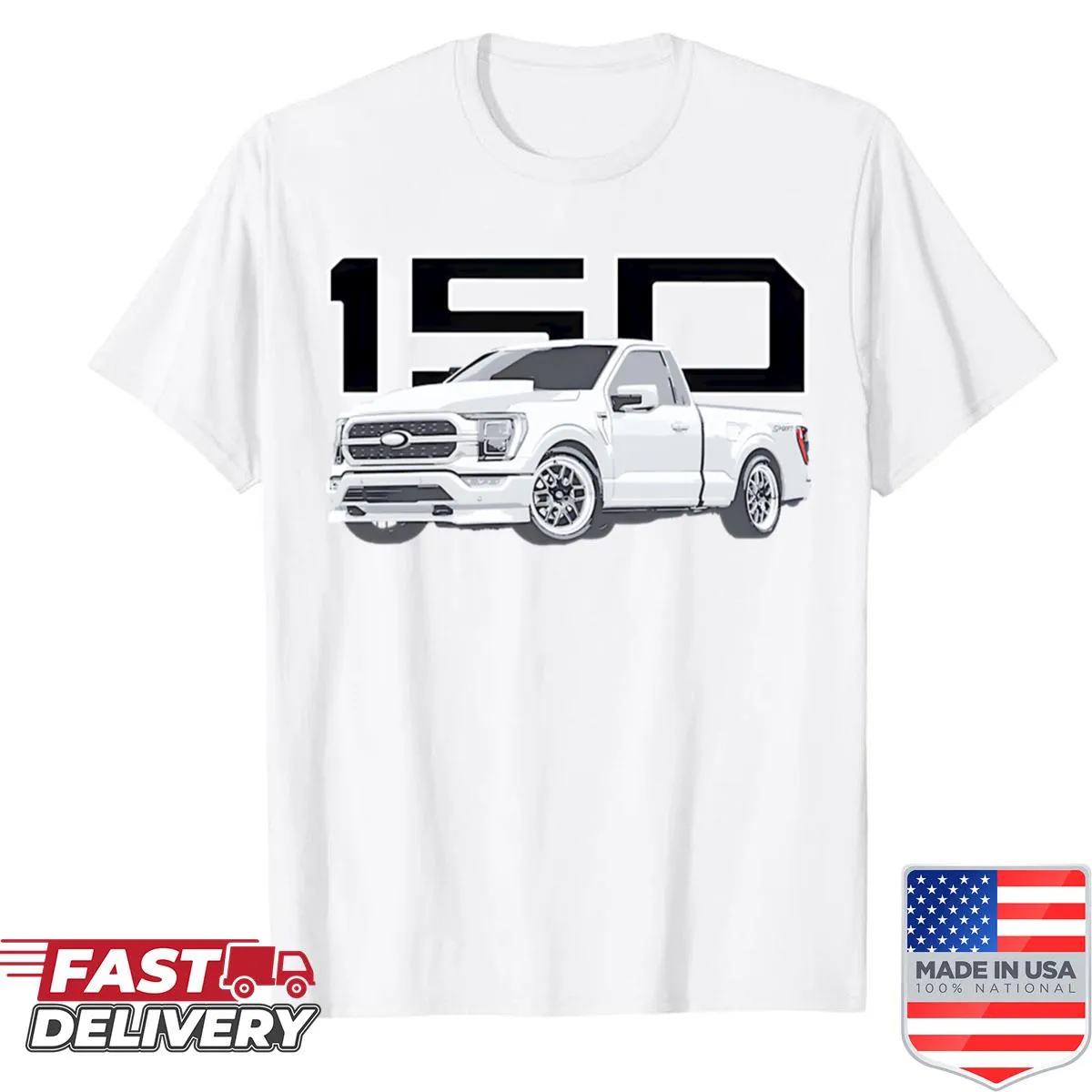 F150 Sport Truck shirt featuring supercharged Coyote engine graphic