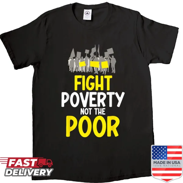 Protest shirt with a bold message advocating for social justice
