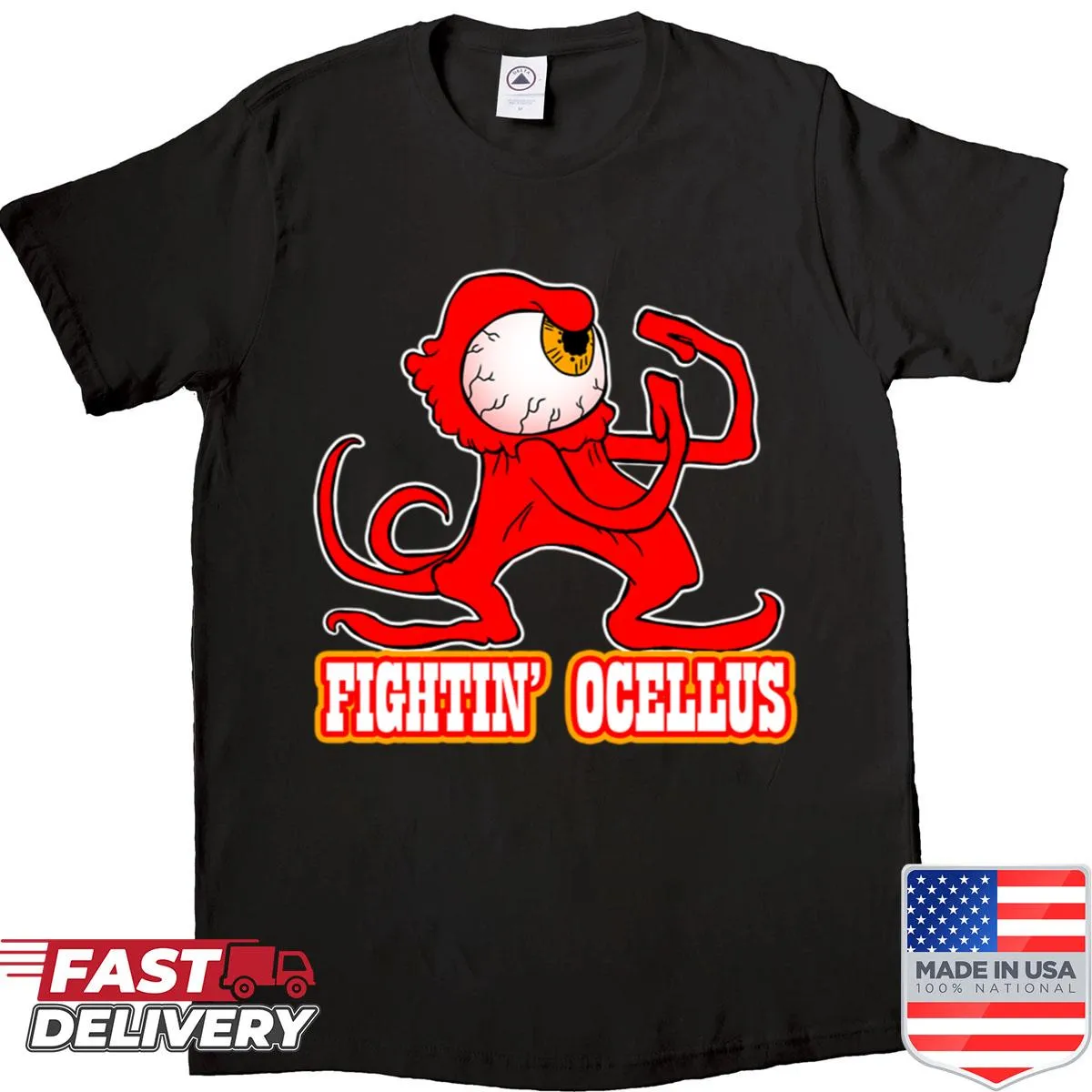 Bold shirt with Fightin Ocellus design