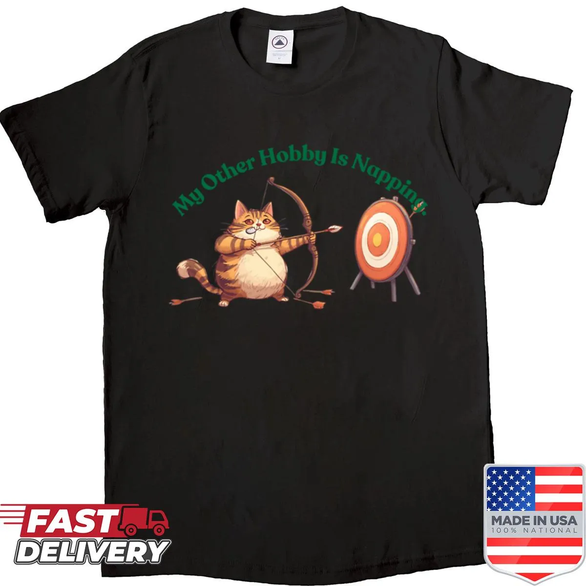 Shirt for archery lovers featuring a simple design