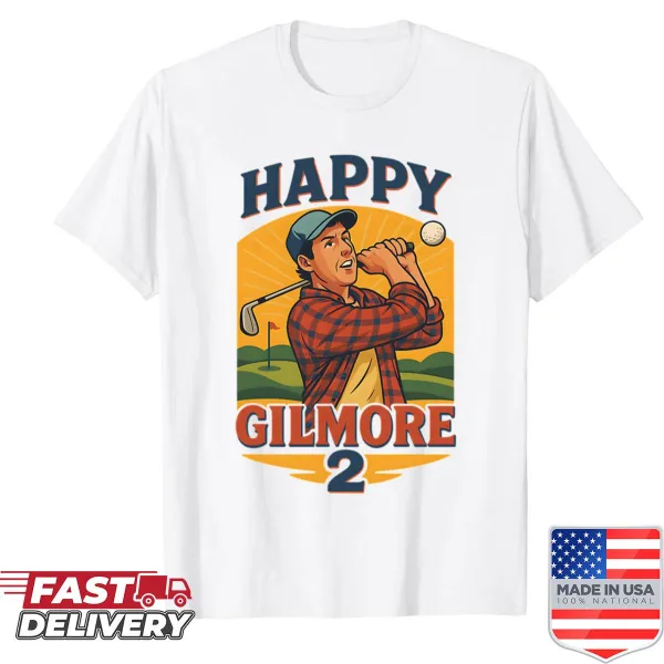 Retro t-shirt inspired by Happy Gilmore movie