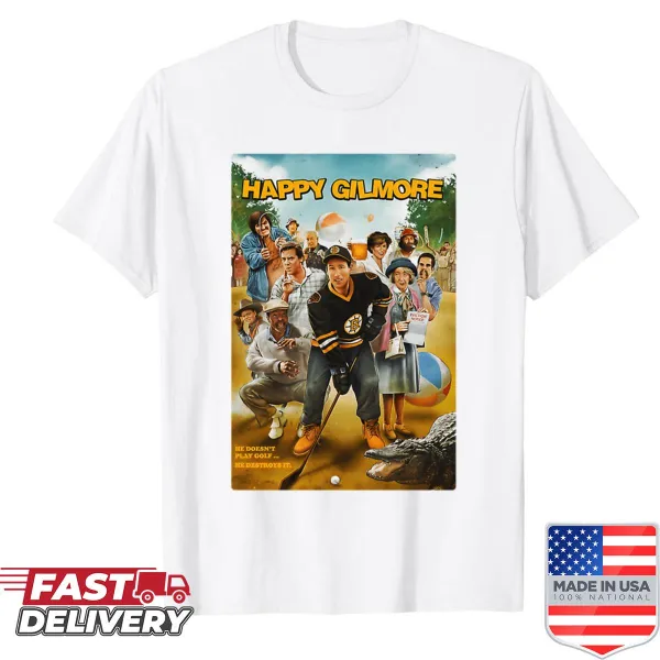 Happy Gilmore 2 shirt with movie title