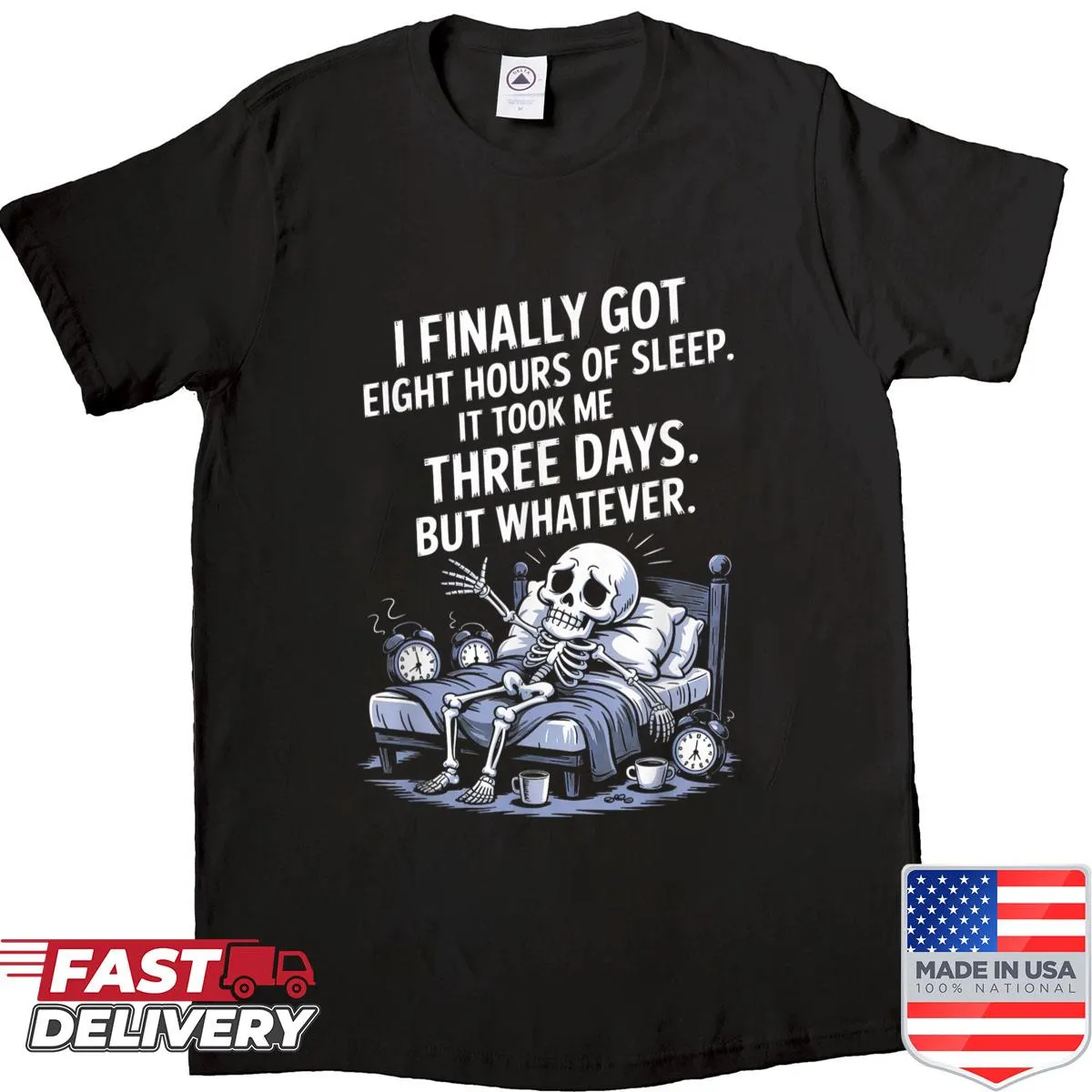 Funny shirt about sleep struggles