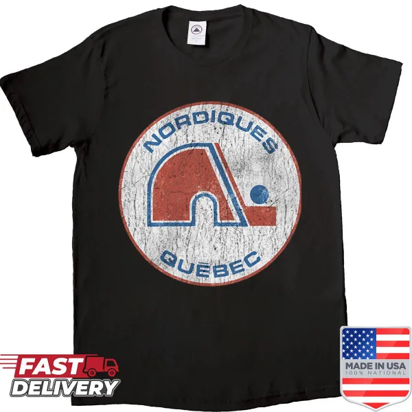 Minimalist ice hockey shirt featuring clean typography