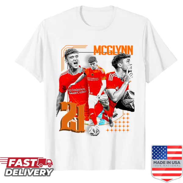 Illustrative soccer shirt featuring J Mcglynn design