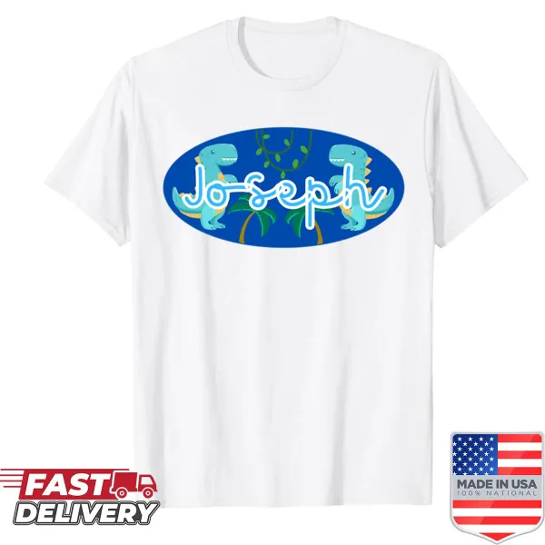 Personalized name plaque T-shirt for Joseph