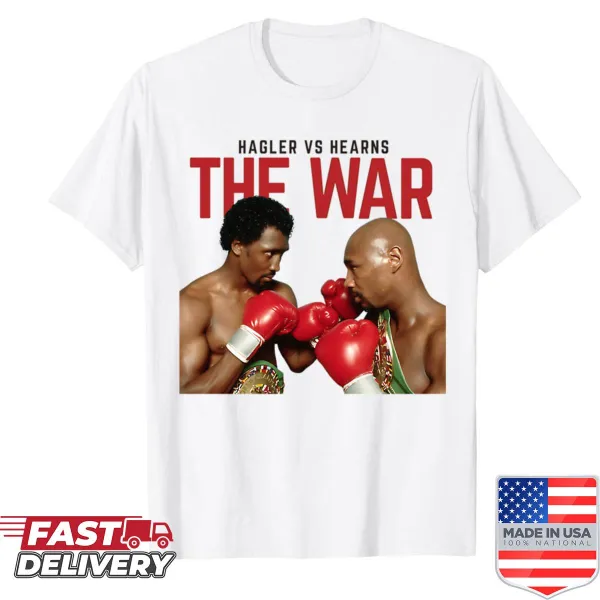 Retro boxing-themed shirt celebrating 80s fighters