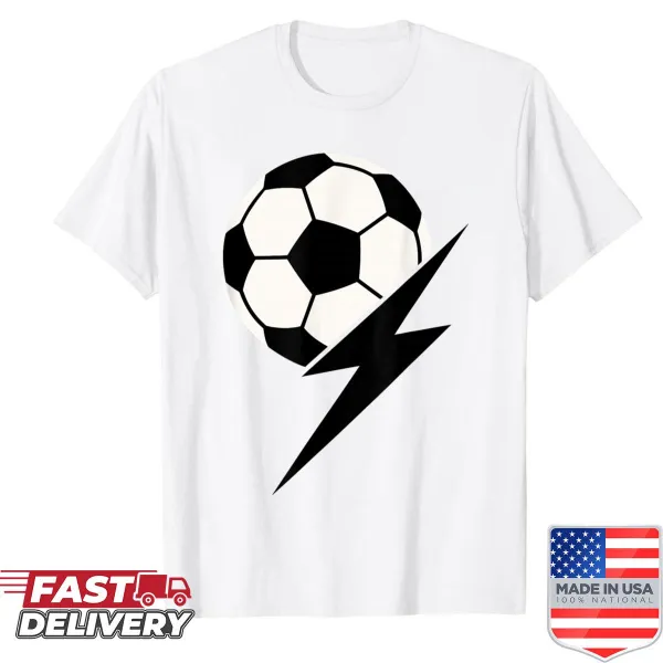 Shirt with lightning bolt design for coaches and leaders