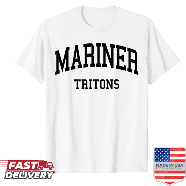 Vintage Mariner High School shirt representing Cape Coral, FL.