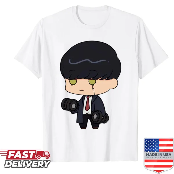 Cute chibi-style shirt featuring the character Mash
