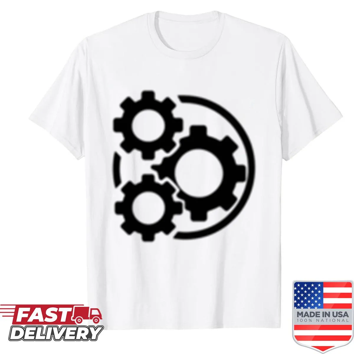 Minimalist Mechanical Engineering shirt with clean typography design.