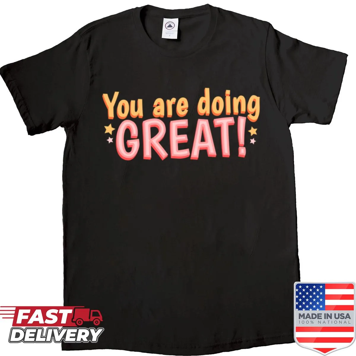 Inspirational T-shirt with motivational quote