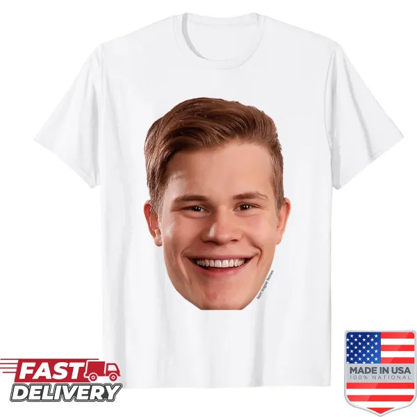 Puljujarvi Smile shirt with playful typography and cheerful illustrations