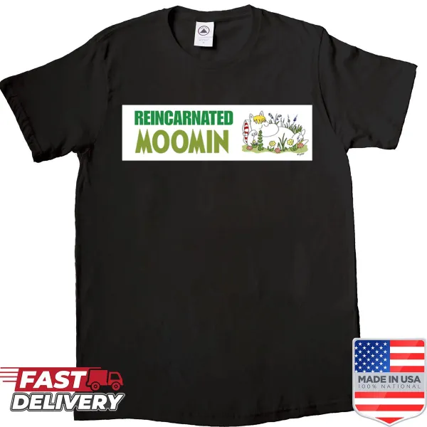 Illustrated Snorkmaiden graphic shirt from Moomin