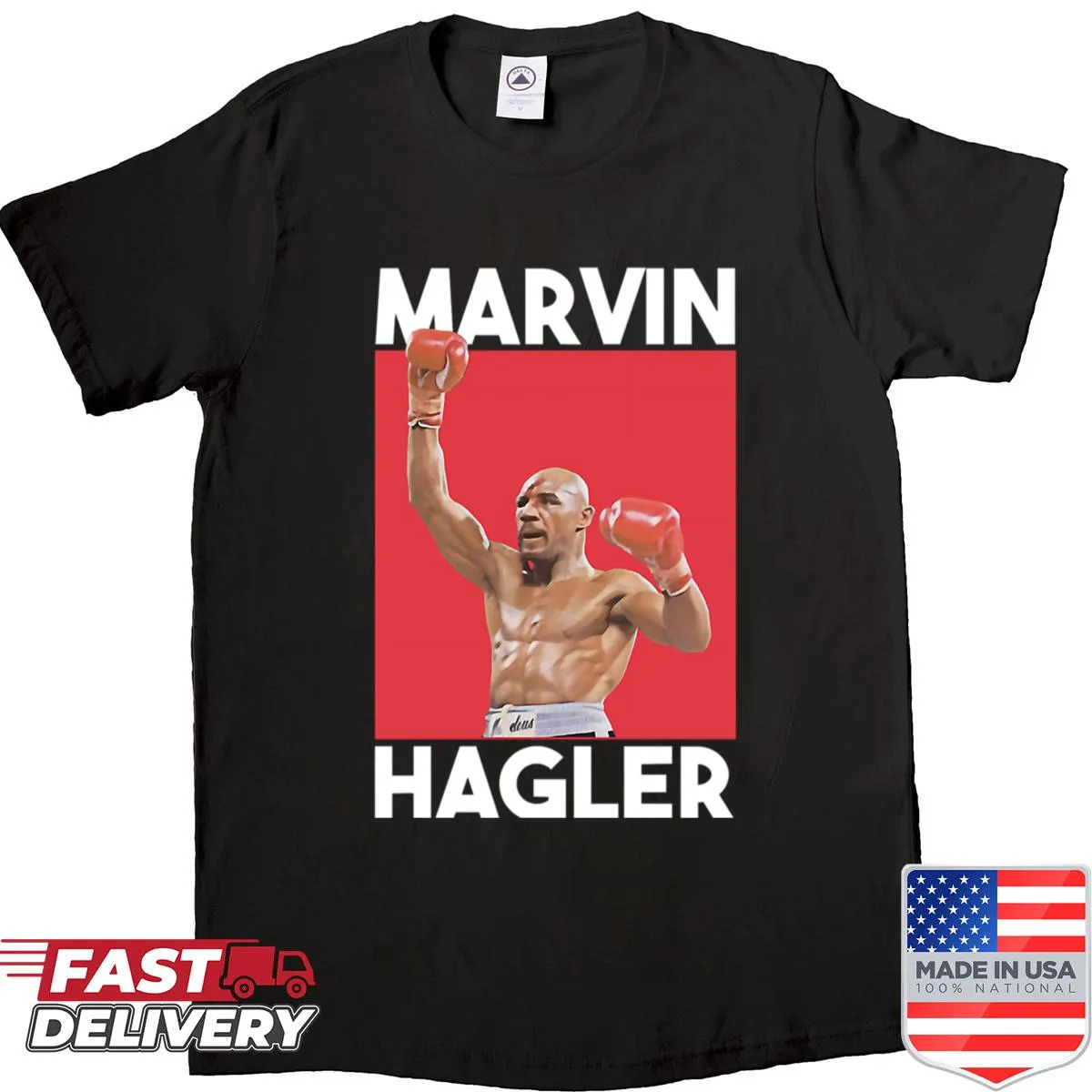 Vintage distressed boxing t-shirt with retro Champion Fighter Legend graphic