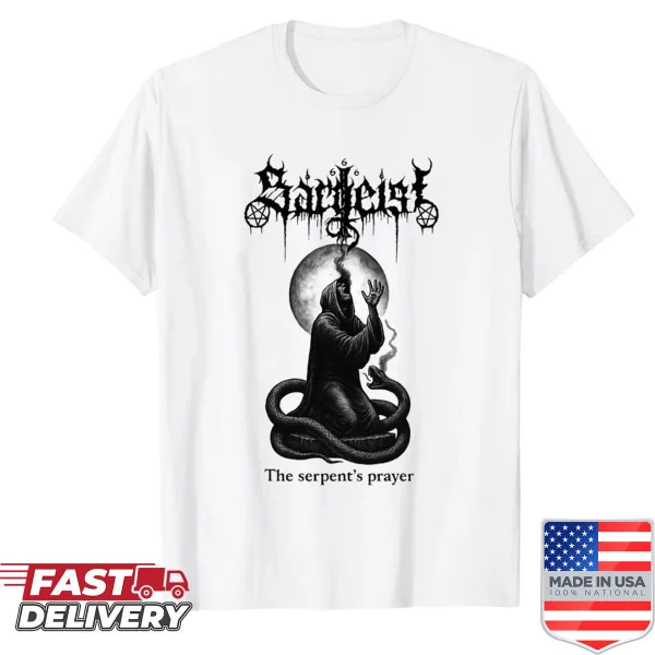 Shirt with dark art illustration titled 'Ritual Of Shadows'.