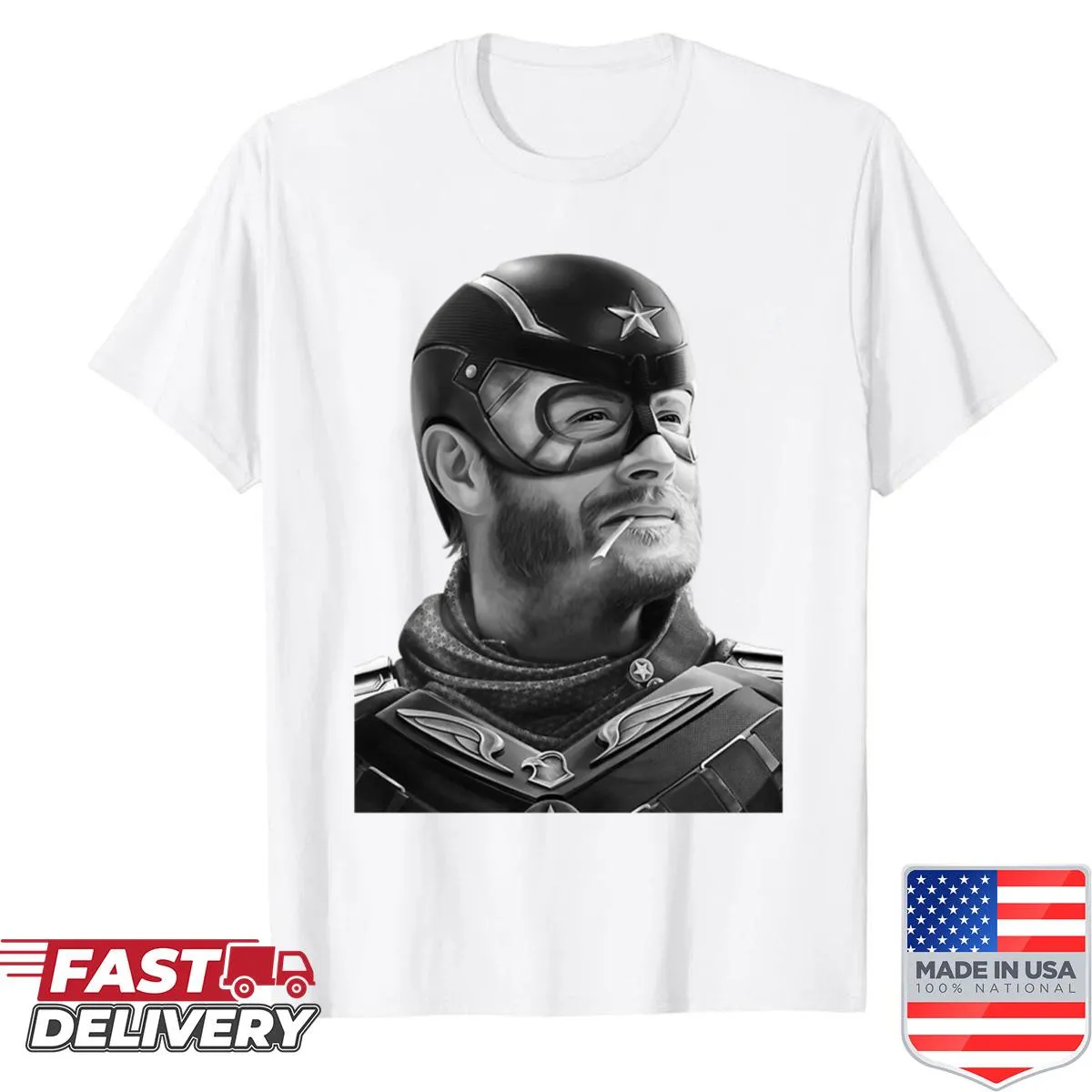Typography design featuring the phrase 'Soldier Boy' on a shirt.
