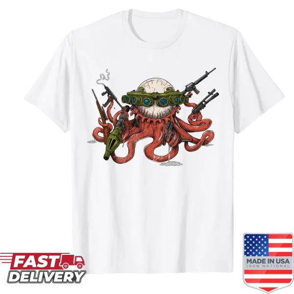 Intricate illustration of Tactocellus Octopus Monster for gamers