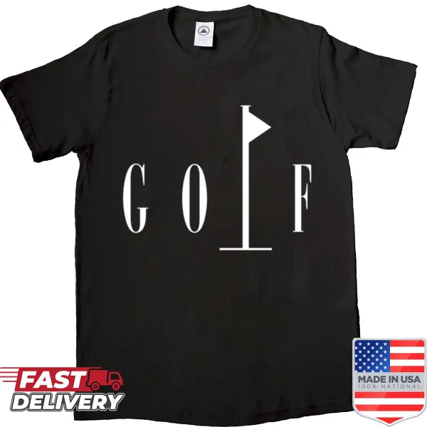 Bold shirt with the phrase Thats Golf, perfect for golf enthusiasts