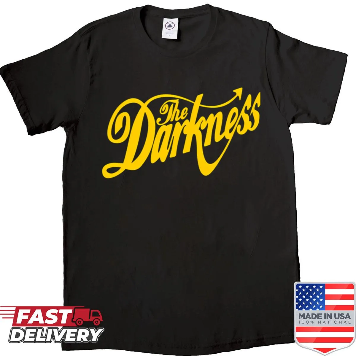 Mysterious graphic design on a T-shirt exploring darker themes