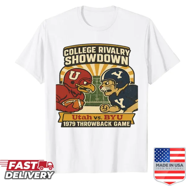 Throwback T-shirt featuring a graphic from the Holy War of 1979