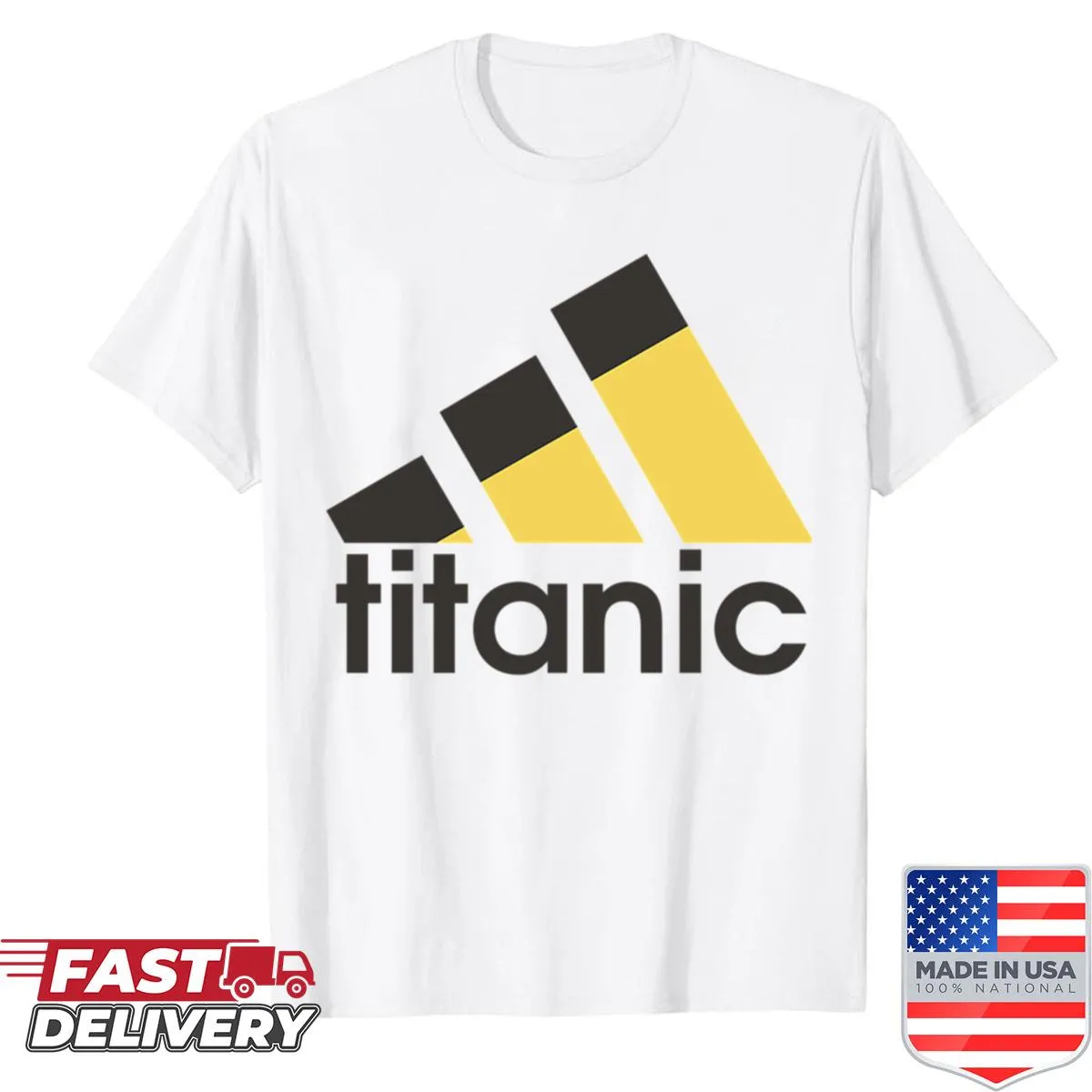 Sport shirt featuring a classic emblem design celebrating athletic achievements