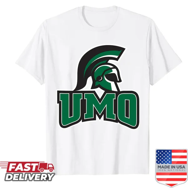 University shirt featuring bold text for Mount Olive