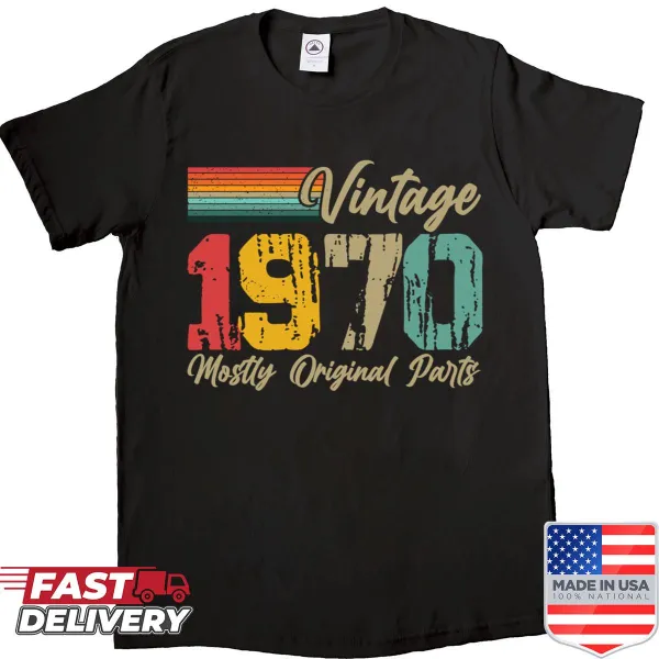Funny birthday shirt celebrating 1970