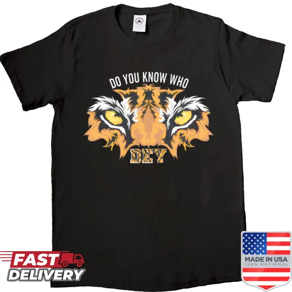Bengal Tiger-themed oversized shirt with bold text design.