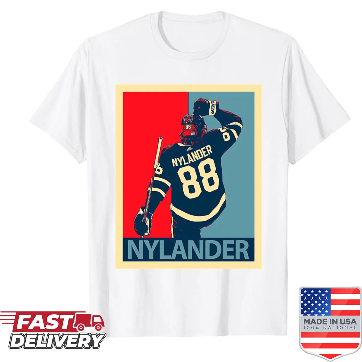 William Nylander themed shirt for hockey fans