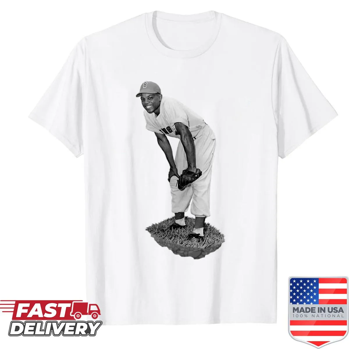 Playful Willie Mays shirt with a nostalgic baseball theme