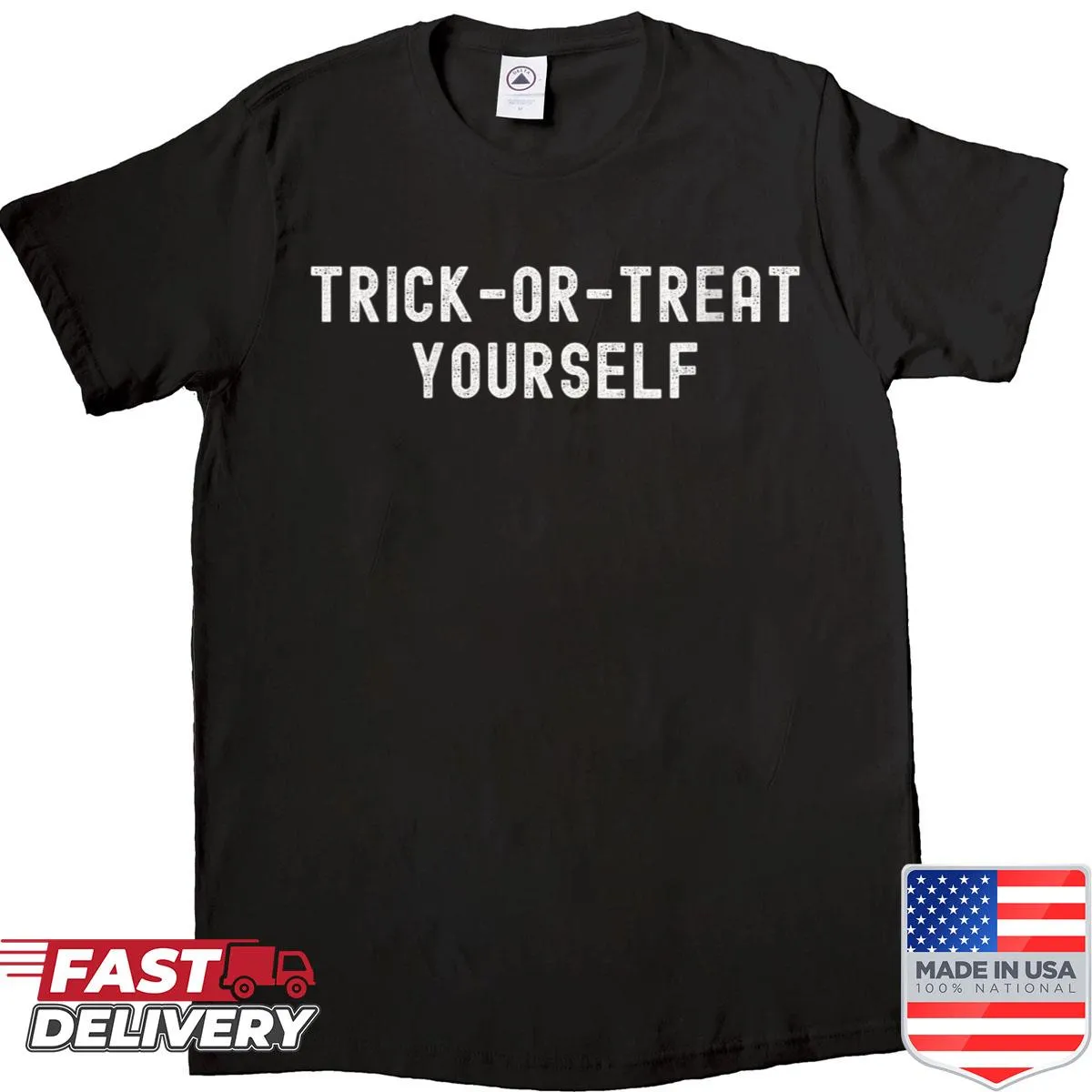 Funny Trick Or Treat Yourself Halloween T-shirt