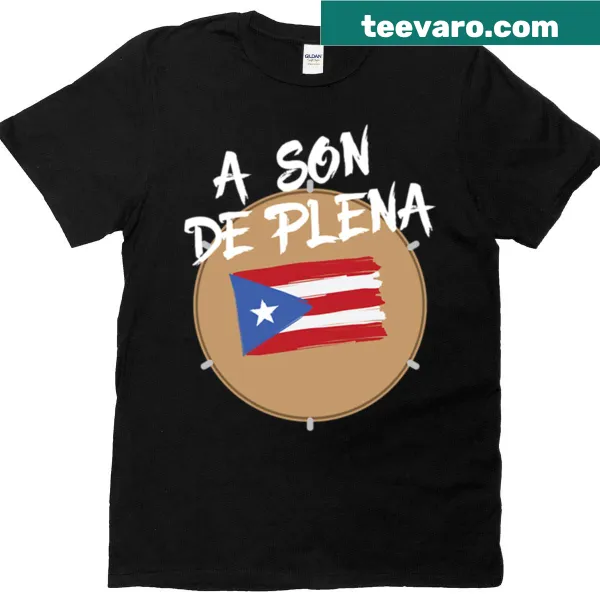 Typographic design celebrating Son De Plena music