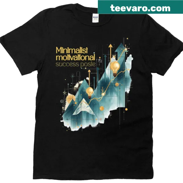 Abstract design emphasizing ambition on a stylish T-shirt