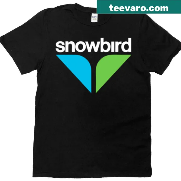 Snowbird logo design representing seasonal travel