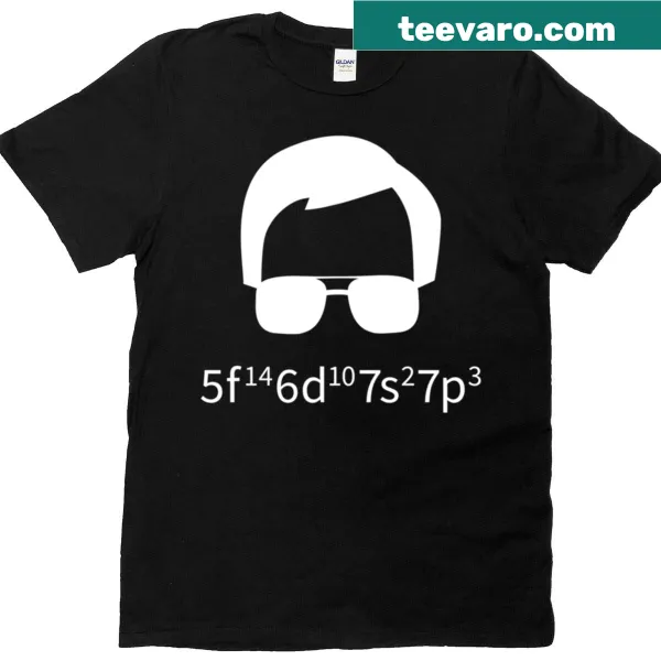 Bob Lazar graphic tee featuring Element 115 illustration