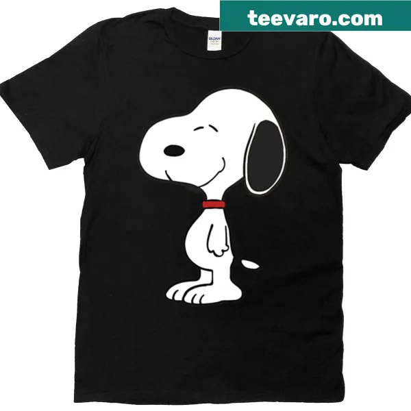 Playful Snoopy graphic T-shirt for casual wear