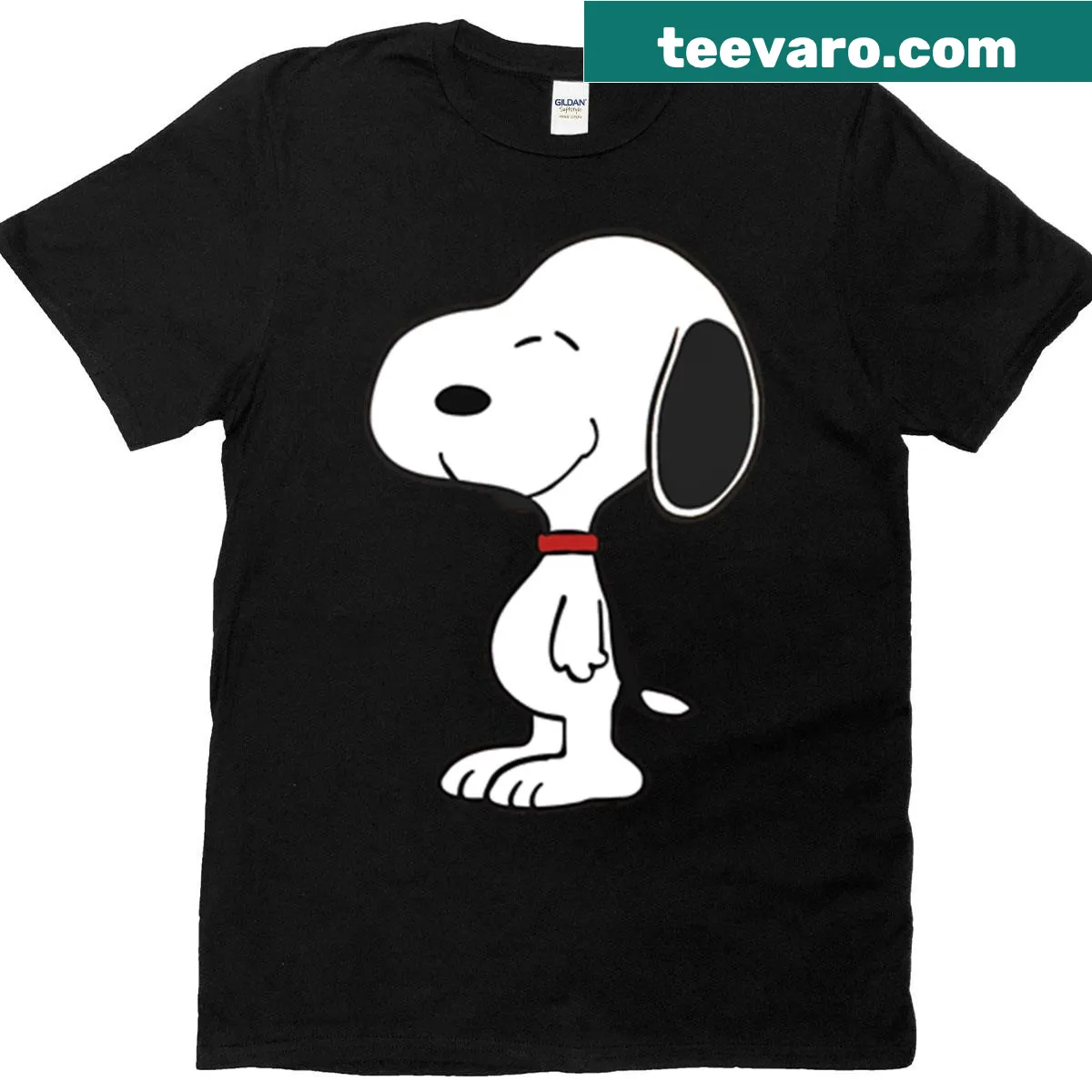 Playful Snoopy graphic T-shirt for casual wear — on a men's t-shirt