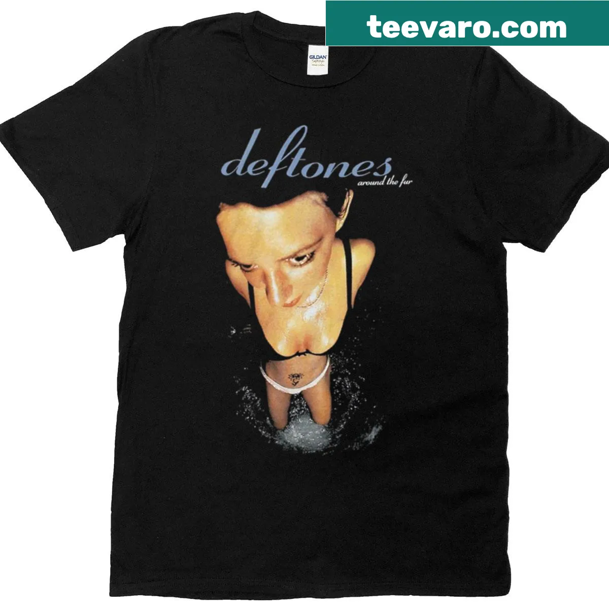 T-shirt featuring 'We Are Familia' for Deftones fans. — on a men's t-shirt