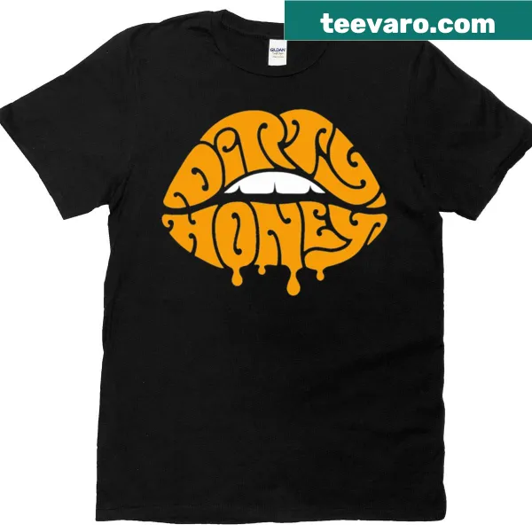 Vintage-style Dirty Honey rock band t-shirt with classic rock design