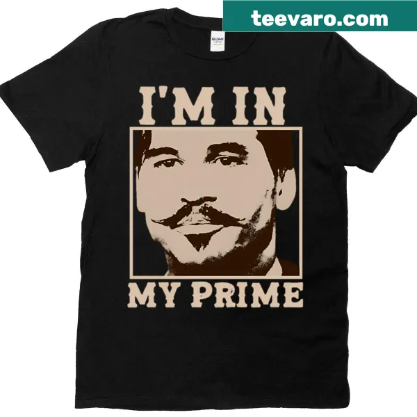 Vintage-style T-shirt featuring Doc Holiday from Tombstone movie
