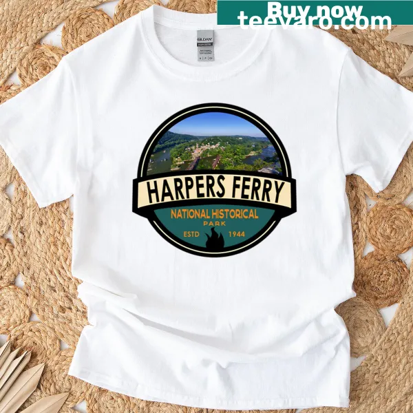 Emblem design representing Harpers Ferry National Historical Park