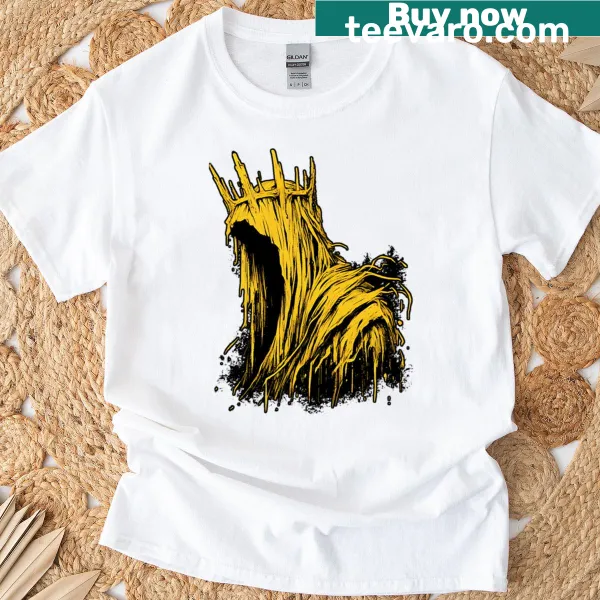 Illustration of Hastur, The King In Yellow, with dark motifs