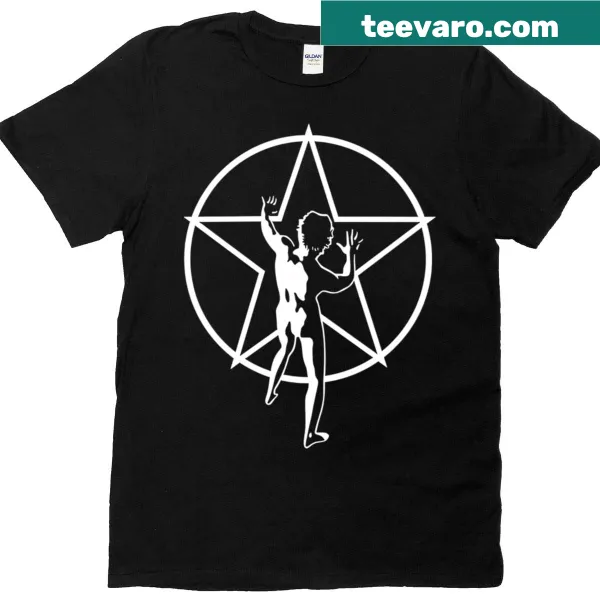 Cosmic-themed Holy Starmans Logos t-shirt design